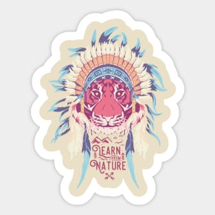 Learn from Nature Sticker